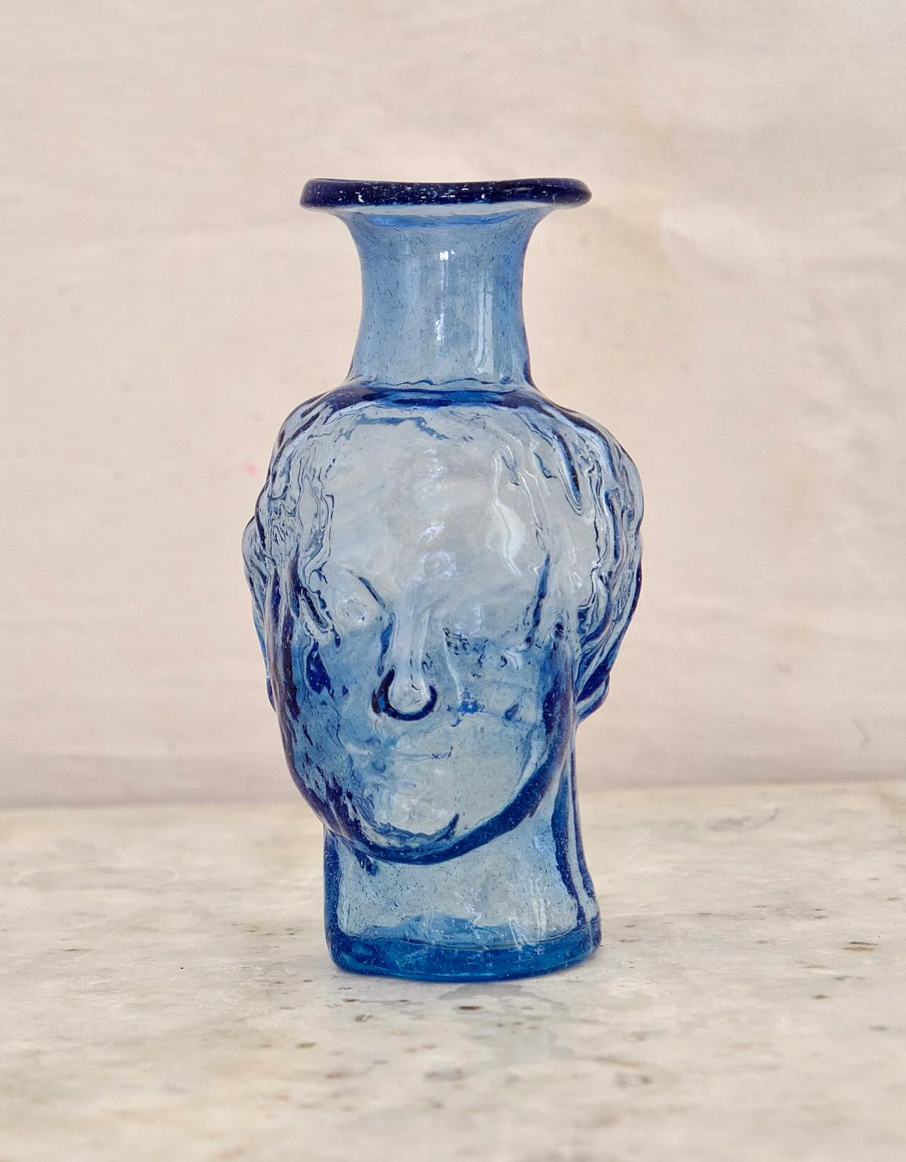 Roma Chemise Vase - Light Blue