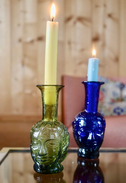 Vase Tete - Olive Green
