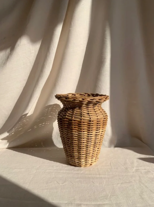 Woven Basket - Wide Mouth Vase/Basket