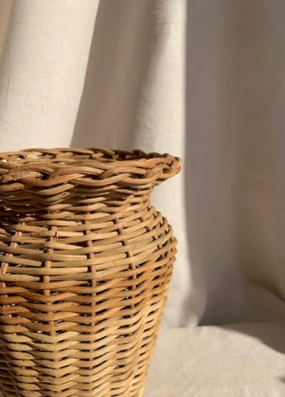 Woven Basket - Wide Mouth Vase/Basket