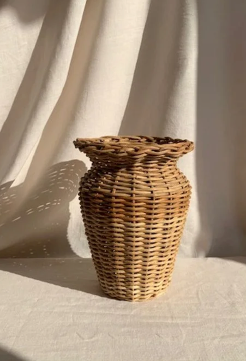 Woven Basket - Wide Mouth Vase/Basket