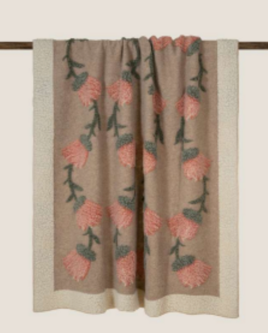 Coperta in lana cotta - Fane Sorbet