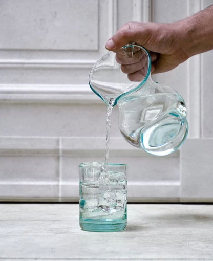 Handblown Pitcher - Transparent