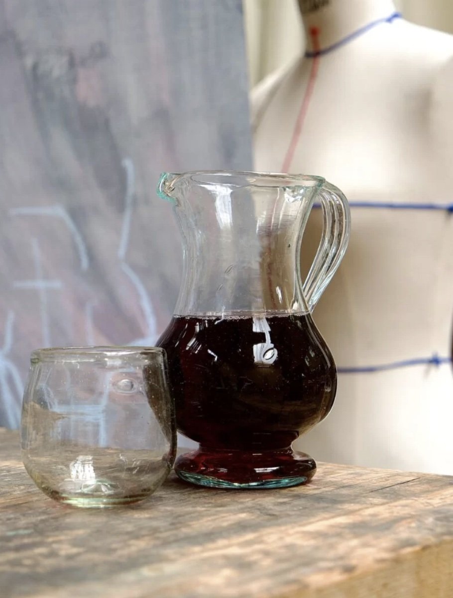 Handblown Pitcher - Transparent