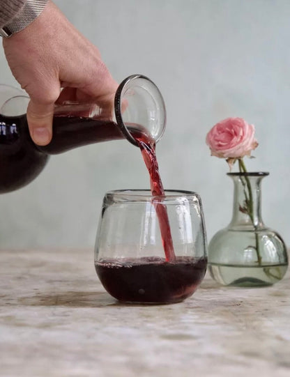 Goblet Round Glass - Transparent