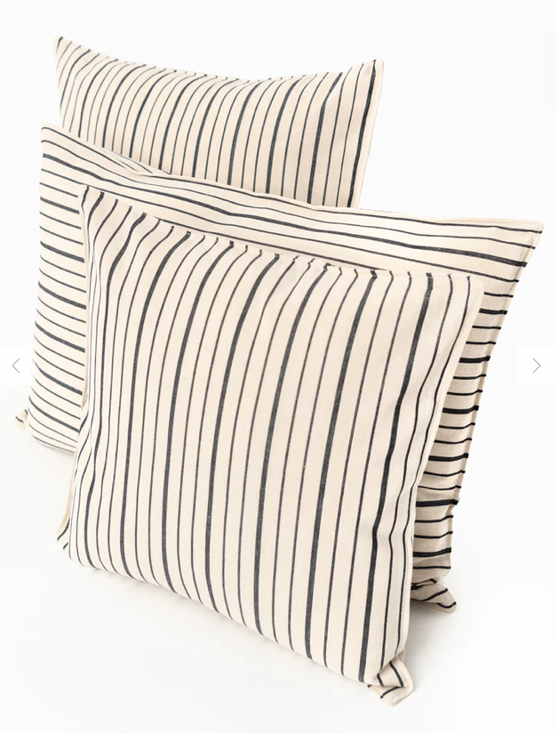 Cuscino Tensira Navy Stripes 100% cotone - 50X50