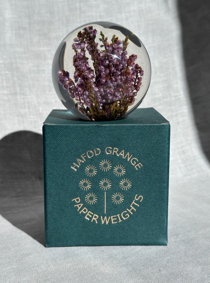 Heather Paperweight - Large