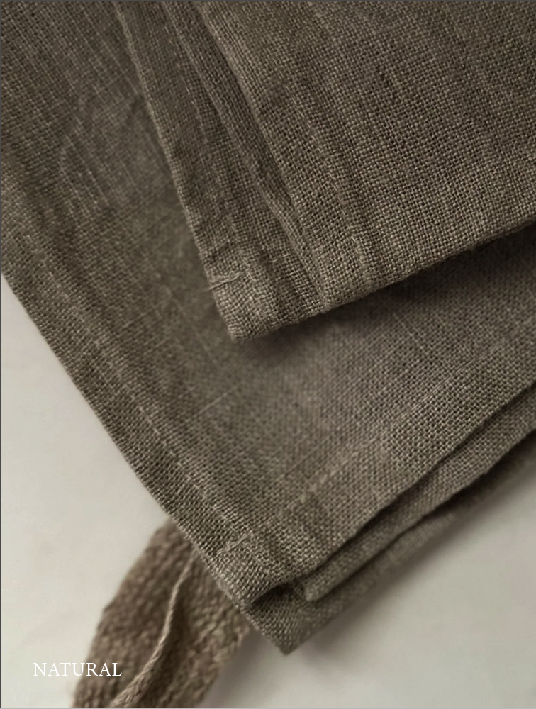 Strofinaccio in lino V.VM - Naturale