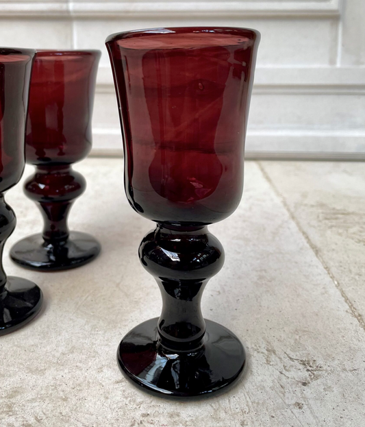 Handblown White Wine Glass - Framboise