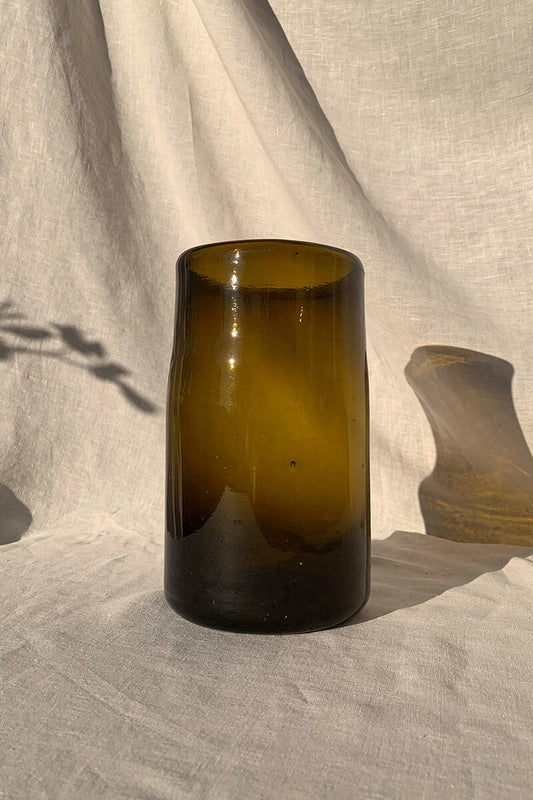 Vase Droit - Dark Brown