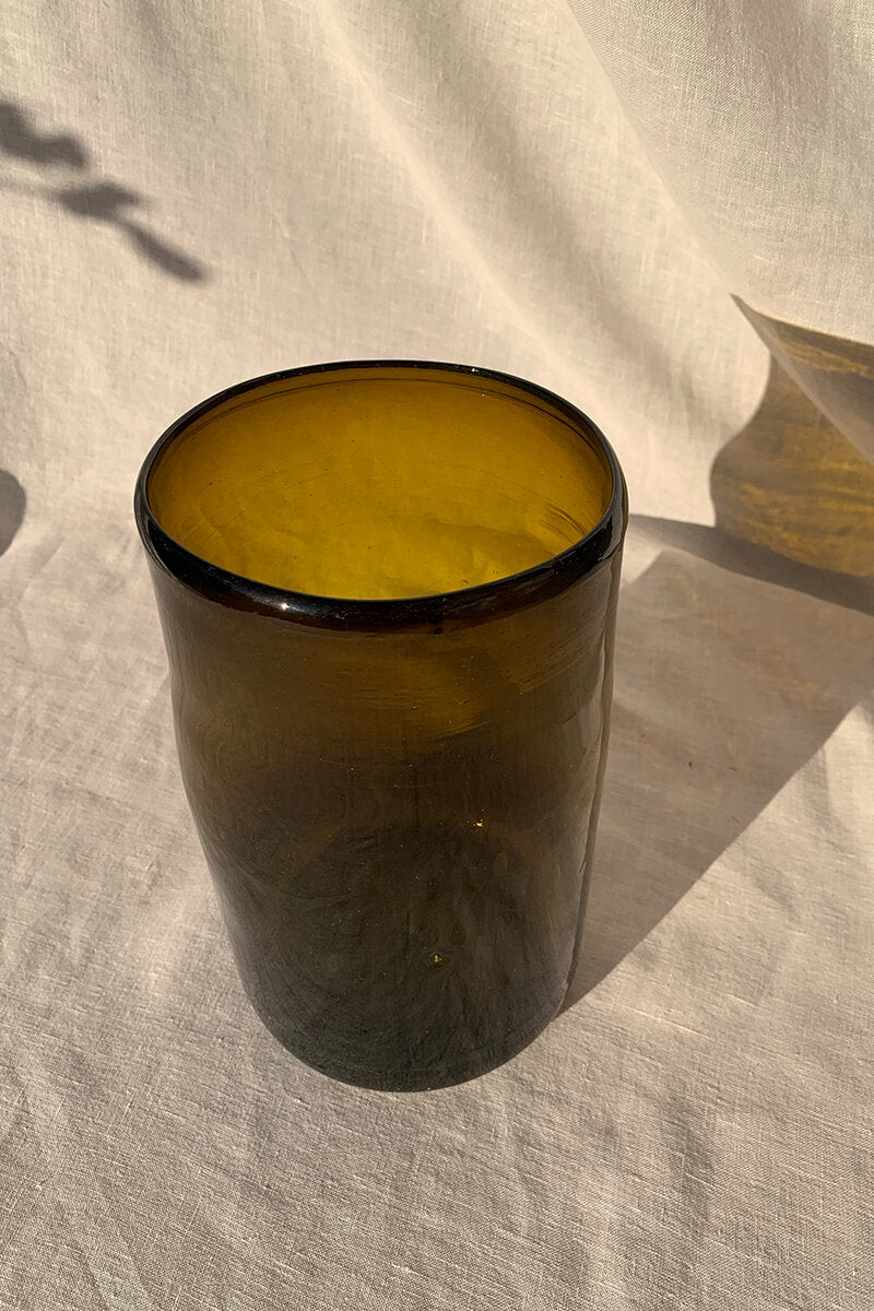 Vase Droit - Dark Brown