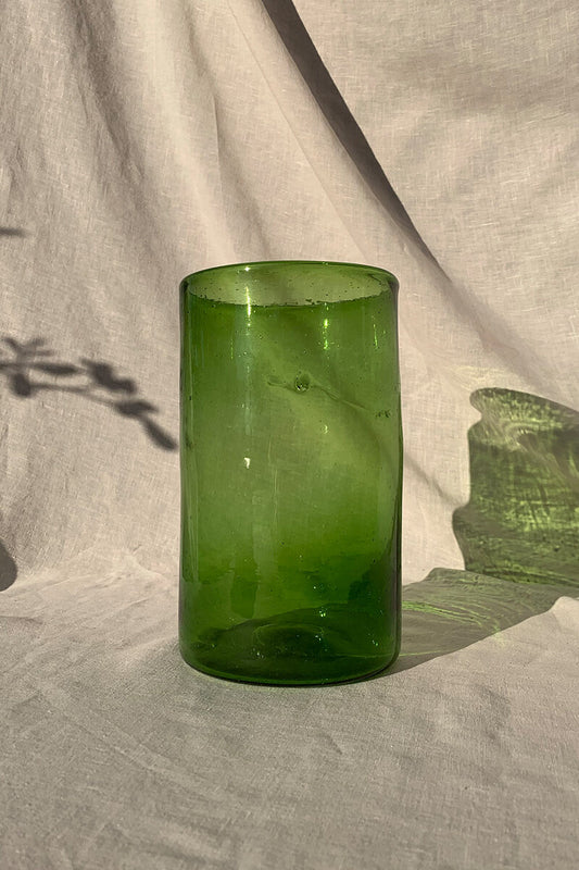 Vase Droit - Olive Green