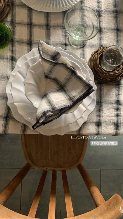 Ceramic Snack Bowl - Ruffle Collection