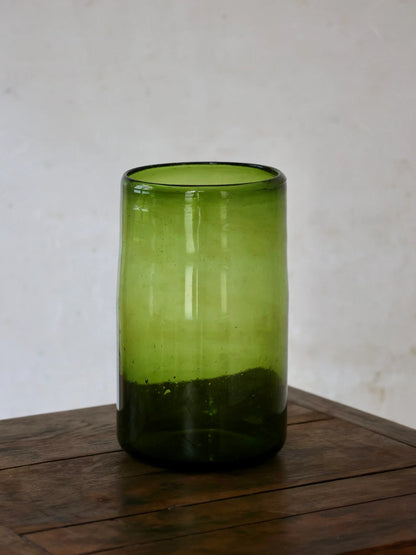 Vase Droit - Olive Green