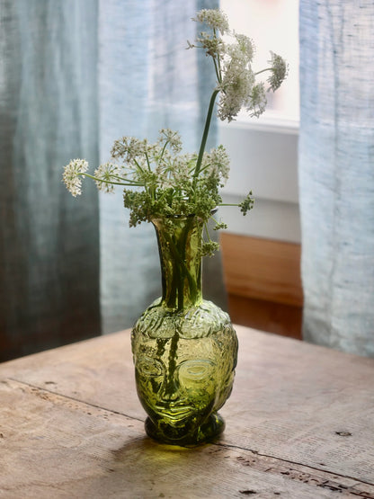 Vase Tete - Olive Green