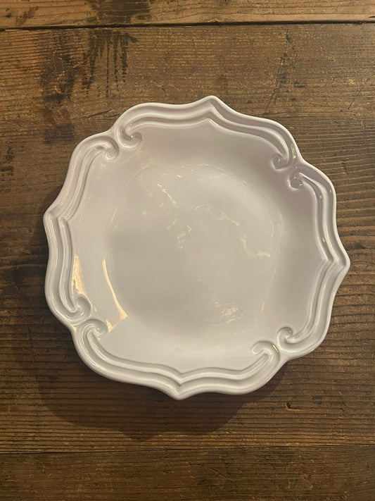 Ceramic Dessert Plate - Baroque Collection