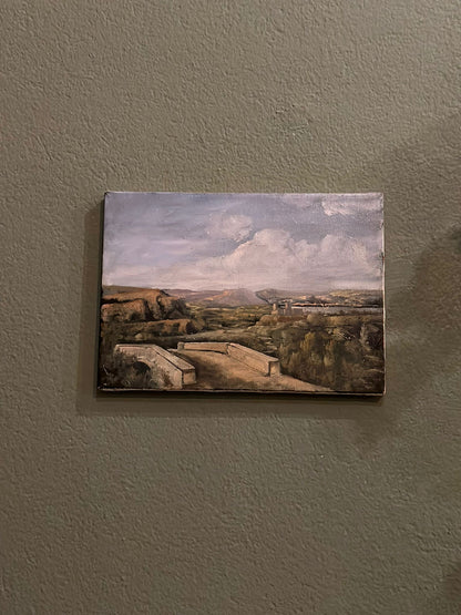 Paesaggio umbro con ponte