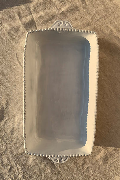 Pirofila in ceramica - Collezione righe e pois