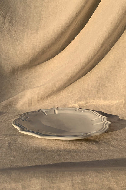 Ceramic Dinner Plate - Baroque Collection