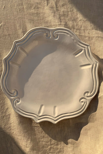 Ceramic Dinner Plate - Baroque Collection