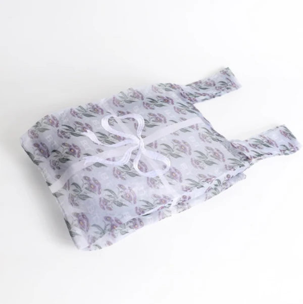 Brigitte Tanaka - Violet Floral Gift Wrap Bag