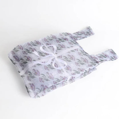 Brigitte Tanaka - Violet Floral Gift Wrap Bag