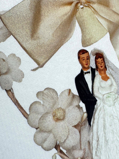 Wedding Cake Topper No.4 Greeting Card | Engagement