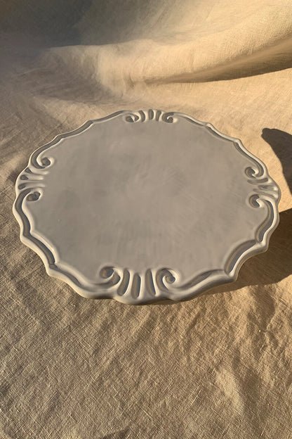 Alzata per torta in ceramica - Collezione Barocco