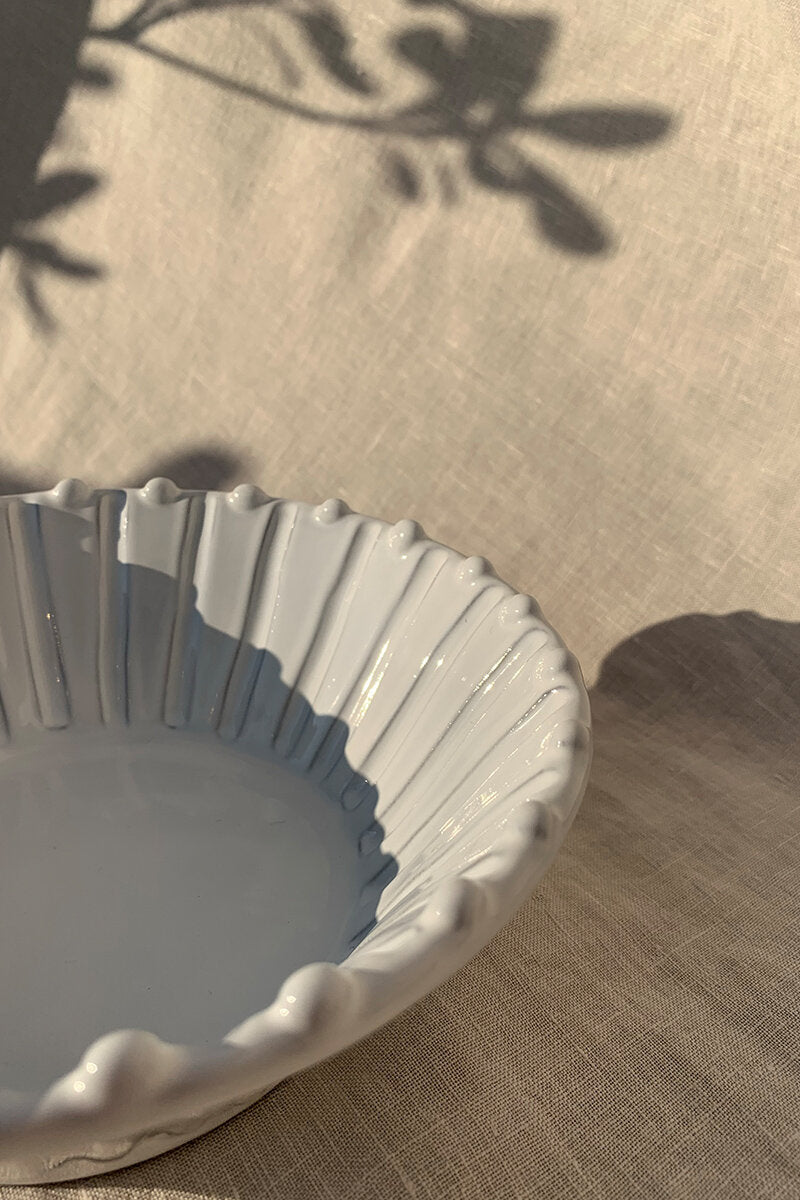 Ciotola per snack a strisce