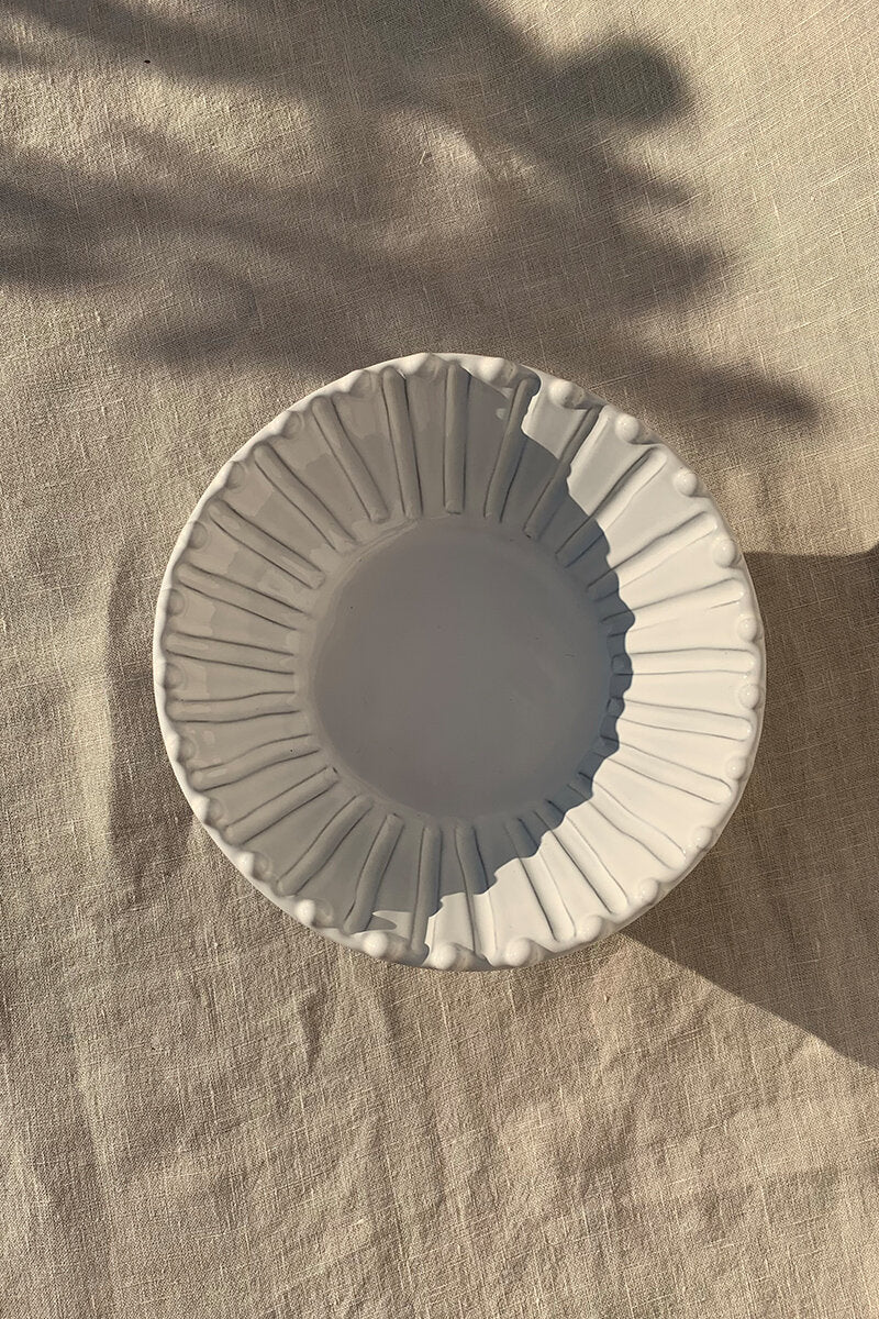 Ciotola per snack a strisce