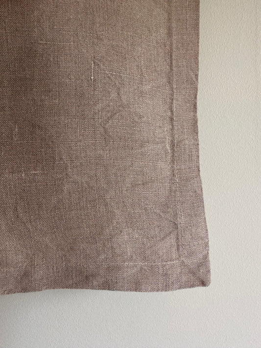 Set of 2 V.VM Linen Napkins - Chestnut