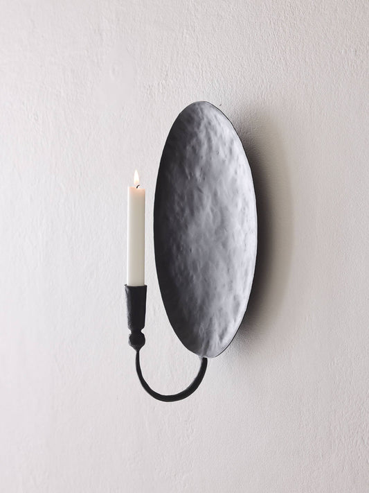 Boule Iron Oval Wall Sconce