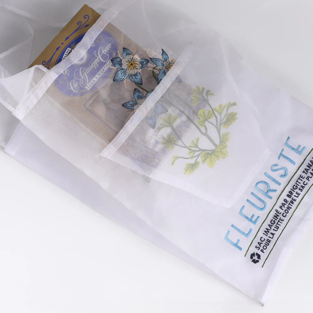 Brigitte Tanaka - Florist Bag With Aquilegia