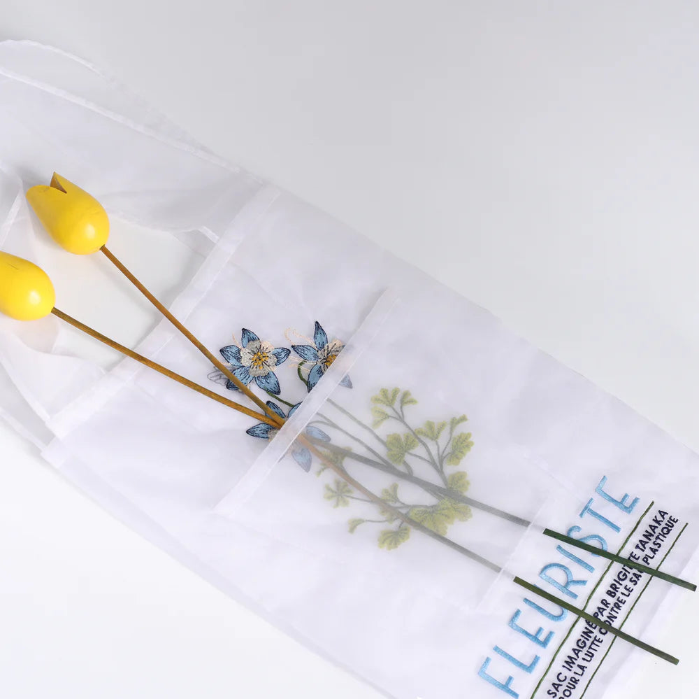 Brigitte Tanaka - Florist Bag With Aquilegia