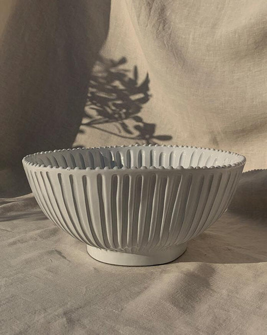 Stripe Serving Bowl - Large