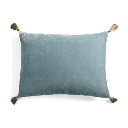 Velvet Tassels Cushion - Sifnos