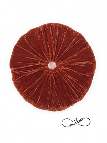 Velvet Sweet Cushion - Cherry