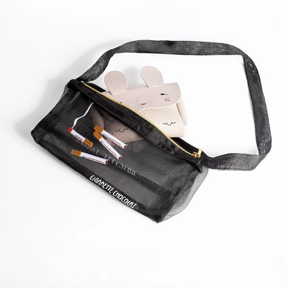 Brigitte Tanaka - Chocolate Cigarette Bag