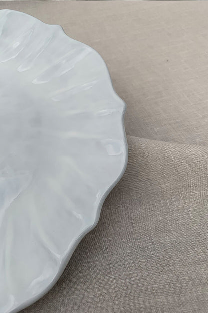 Piatto da Cena in Ceramica - Collezione Ruffle