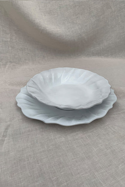 Piatto da Cena in Ceramica - Collezione Ruffle
