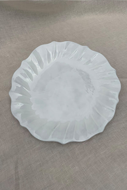 Piatto da Cena in Ceramica - Collezione Ruffle