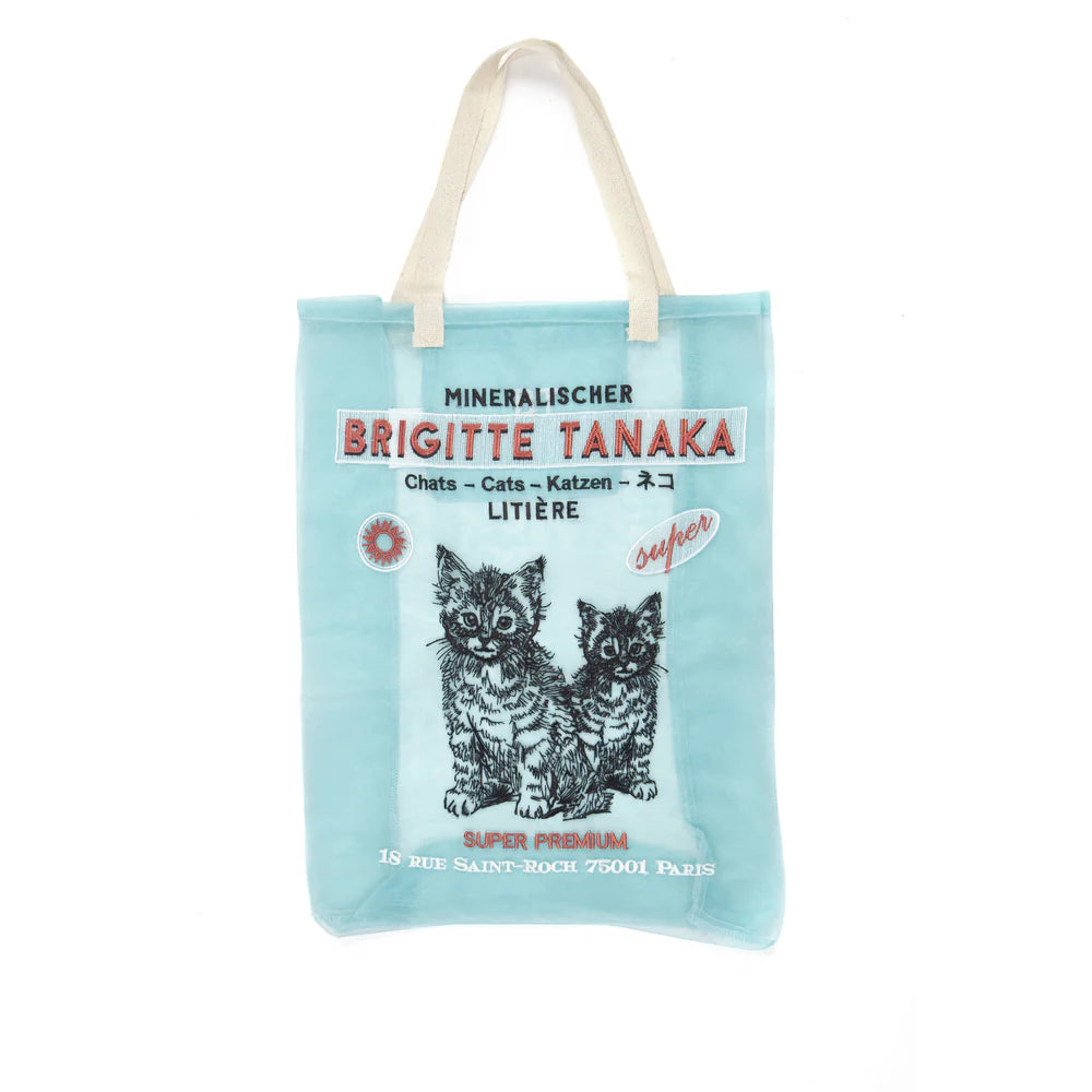 Brigitte Tanaka - Chat(Cats) Bag - Blue