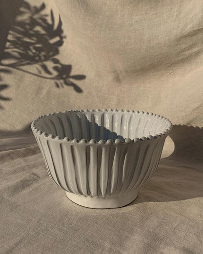 Ciotola Piccola in Ceramica – Collezione Righe e Pois