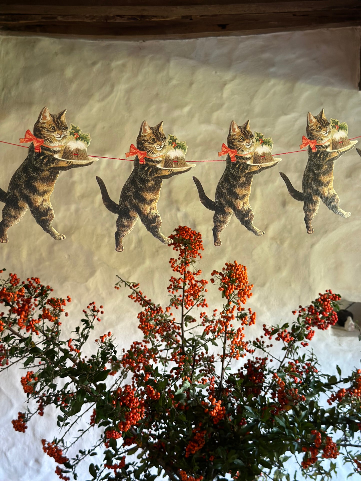 Christmas Garland - Cute Cats