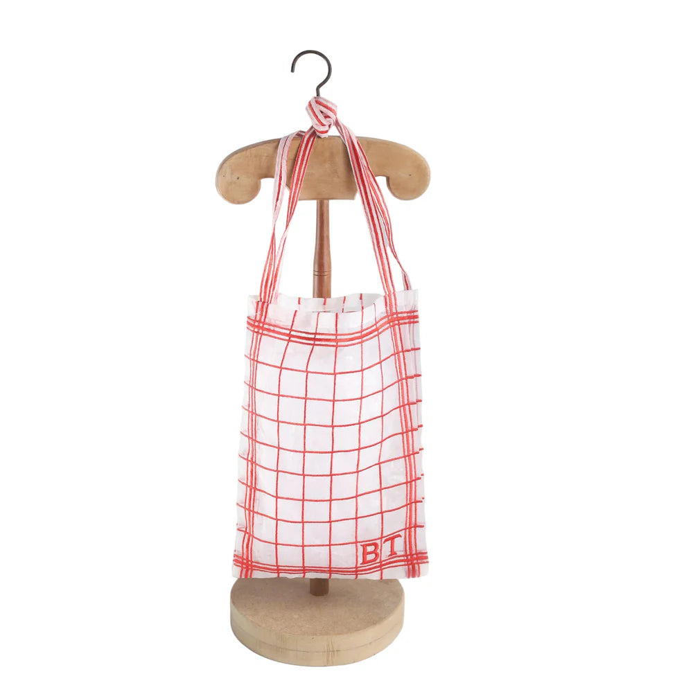 Brigitte Tanaka - Small Red Tea Towel Bag